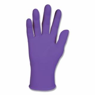 Purple Nitrile™ Disposable Exam Gloves, Beaded Cuff, Unlined, Small, 6 mil - Best Welds