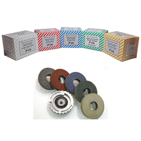 PVA QC Style Marble Edge Polishing System SPVAQCW-5 Alpha Tools 40 - Pack of 5
