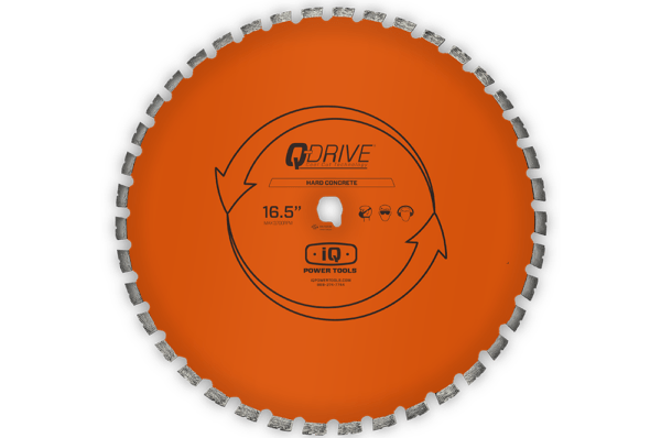 Q-Drive Blades 16.5" Concrete Blade - IQ Power Tools