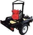 QP4TKT16 Pump Mounted on Trailer Multiquip