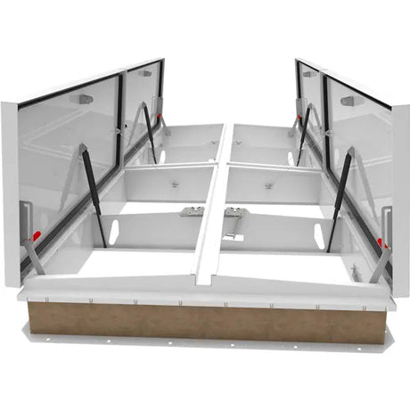 Quad Door SafeMAX™ Smoke Vents Babcock-Davis