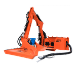 Raptor Skid Steer Boom Arm Mower Attachment Eterra