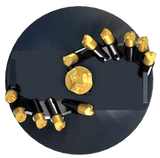 RC8 Combination Earth & Rock Auger Bits Digga