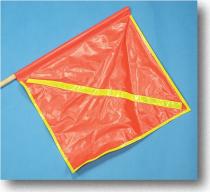 Reflective Hwy Safety Flag (10 Count) - Mutual Industries