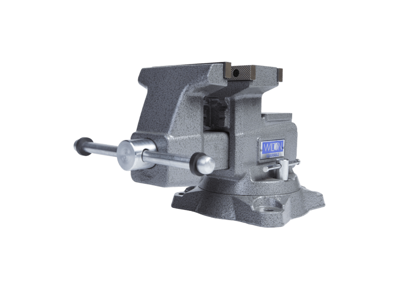 Reversible Bench Vise 5-1/2” Jaw Width with 360° Swivel Base - Wilton