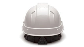 Ridgeline Cap Style White Hard Hat Pyramex