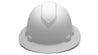 Ridgeline Full Brim Hard Hat- Matte White - Box of 10 - Pyramex