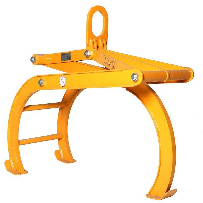 Grapple For Large Rocks Rock Lifter Grapple - Boulder, Stone, & Rock Grabber Attachment ...