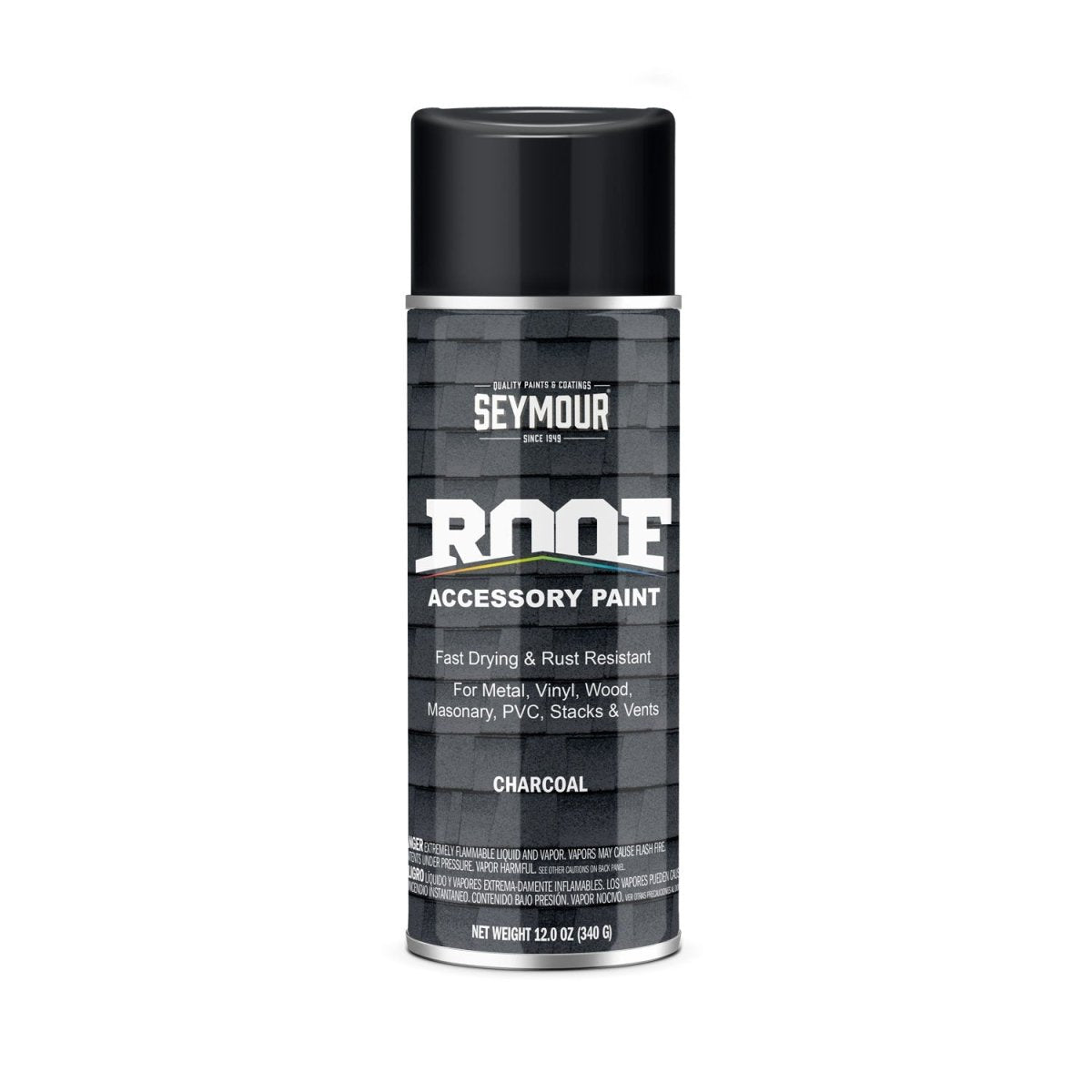 Roof Accessory Paint - Case of 12 16-1703 Seymour Charcoal