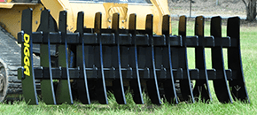 Digga Root Rake For Skid Steer Loaders & 3-10T Excavators | Root Rake ...