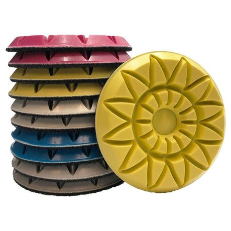 Rosex Marble Floor Diamond Pads 3IN 6MM D-3RX0030 Stone Pro 30