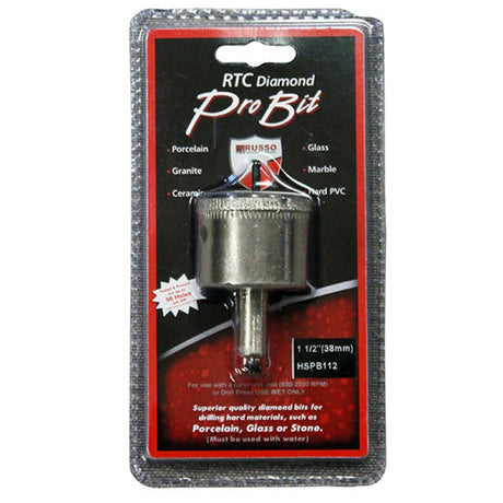 RTC Porcelain Pro Drill Bits HSPB112 RTC Products 1-1/2"