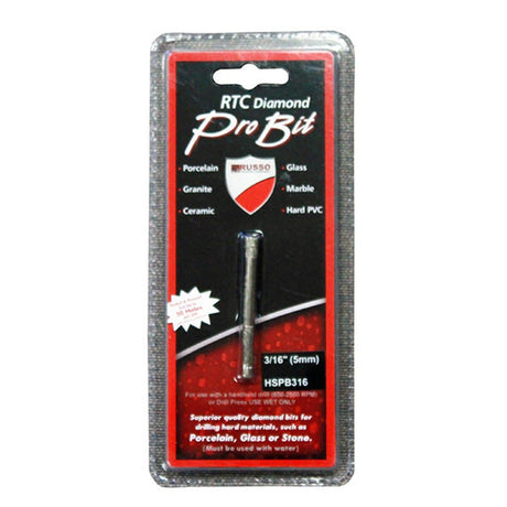 RTC Porcelain Pro Drill Bits HSPB316 RTC Products 3/16"