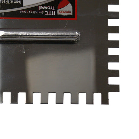RTC Stainless Steel Tile Trowels (Case of 8) RTC Products