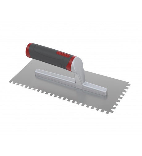 Rubber Open Handle Notched Trowel (Pack of 5) 61813 Cortag 11in. - 6 x 6 - 1/4" x 1/4"