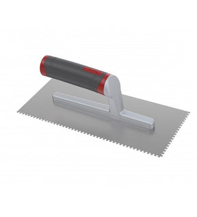 Rubber Open Handle Notched Trowel (Pack of 5) 61816 Cortag 11in. - 3 x 3 - 1/8" x 1/8"