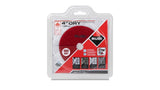 Rubi Dry Polishing Pads 61931 Rubi Tools POLISHING PADS DRY RESINE 4" GR.400