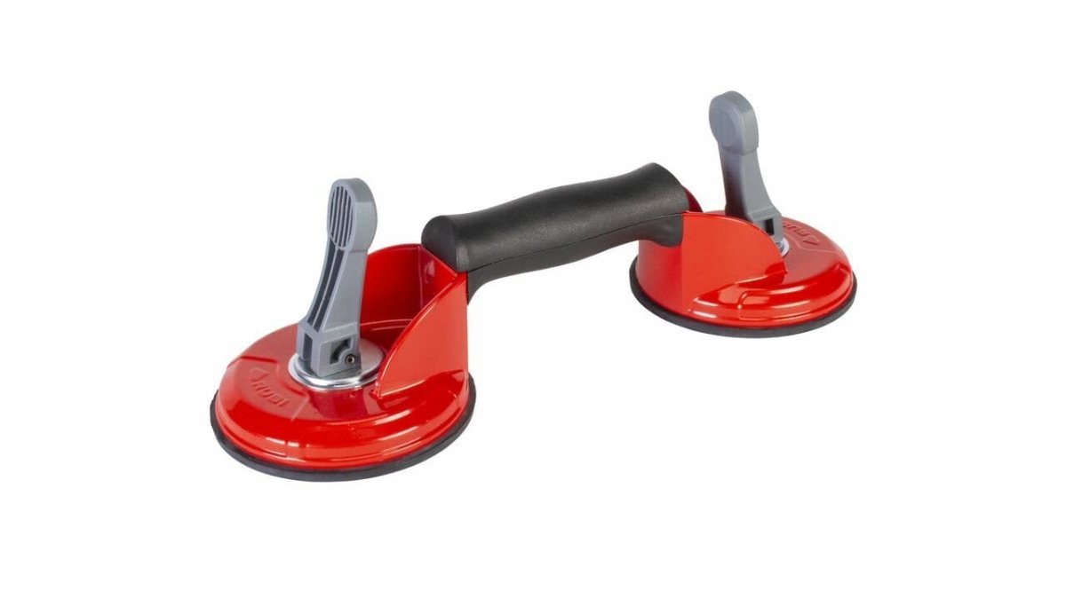 Rubi Tools Double Suction Cup for Rough Surfaces - Rubi Tools