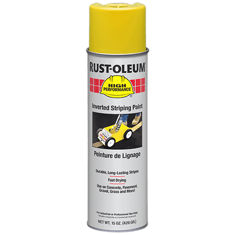 Rust-Oleum 2300 System Inverted Striping Paint - 6 Count 2548838 Rust-Oleum Yellow