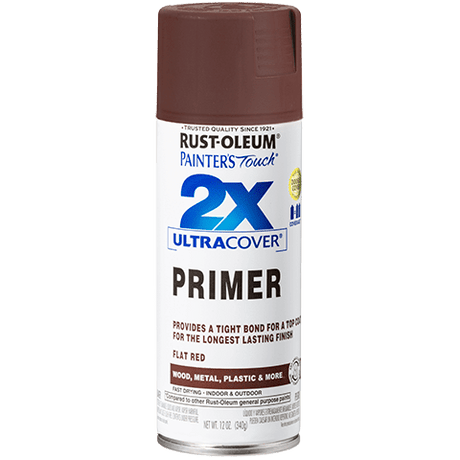 Rust-Oleum 2X Ultra Cover Primer Spray - 12oz (6 Count) 334018 Rust-Oleum Red