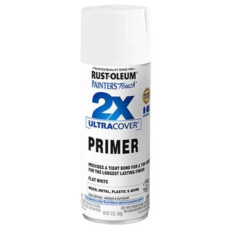 Rust-Oleum 2X Ultra Cover Primer Spray - 12oz (6 Count) 334019 Rust-Oleum White