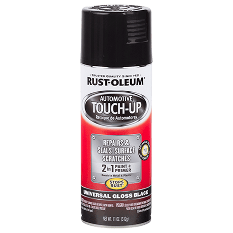 Rust-Oleum Automotive Universal Touch-Up Aerosols - 11oz Spray (6 Count) 292320 Rust-Oleum Gloss Black