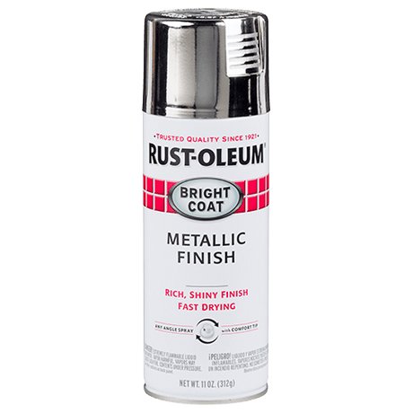 Rust-Oleum Bright Coat Spray Paint - 6 Count 7718830 Rust-Oleum Chrome