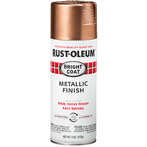Rust-Oleum Bright Coat Spray Paint - 6 Count 344733 Rust-Oleum Rose Gold