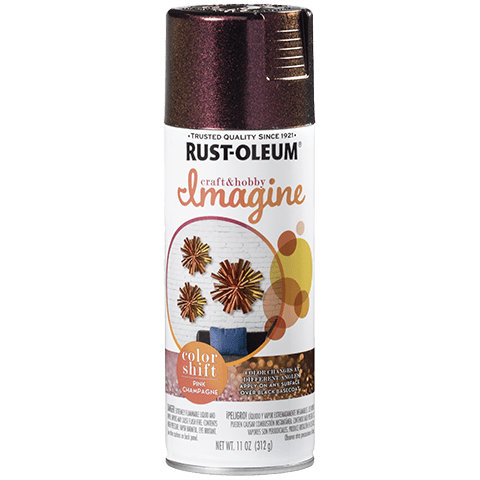 Rust-Oleum Color Shift Spray Paint - 11oz (Count of 4) 353468 Rust-Oleum Pink Champagne