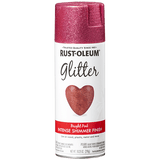 Rust-oleum Glitter Spray Paint (6 Count) 268045 Rust-Oleum Red