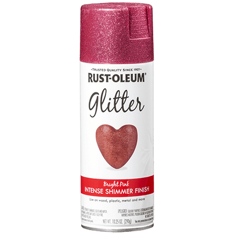 Rust-oleum Glitter Spray Paint (6 Count) 268045 Rust-Oleum Red