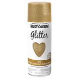 Rust-oleum Glitter Spray Paint (6 Count) 301495 Rust-Oleum Gold