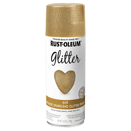 Rust-oleum Glitter Spray Paint (6 Count) 301495 Rust-Oleum Gold