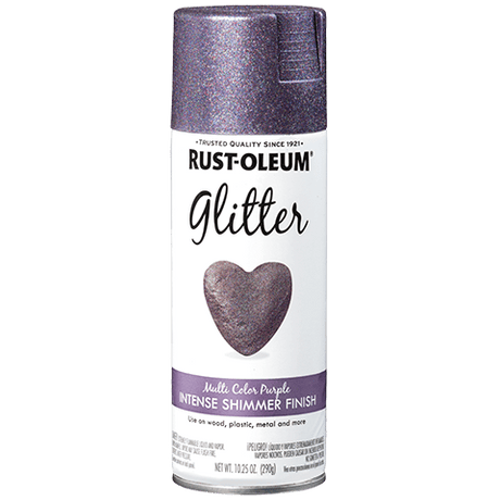 Rust-oleum Glitter Spray Paint (6 Count) 342607 Rust-Oleum Multicolor Purple