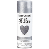 Rust-oleum Glitter Spray Paint (6 Count) 301814 Rust-Oleum Silver