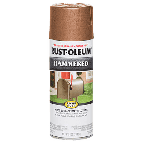 Rust-Oleum Hammered Spray Paint - 12oz (6 Count) 210849 Rust-Oleum Copper