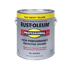 Rust-Oleum High Performance Protective Enamel - Gallon (2 Count) 7543402 Rust-Oleum Safety Yellow