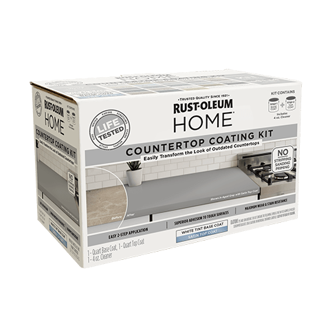 Rust-Oleum Home Countertop Coating White Tint Base Kit - 2 Count - Rust-Oleum