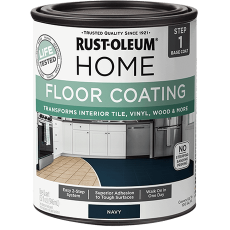 Rust-Oleum HOME® Floor Premix Base Coat - Quart (Case of 4) 365931 Rust-Oleum Navy