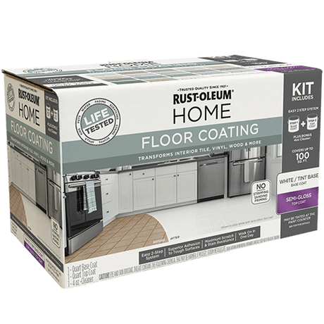 Rust-Oleum Home Floor Ultra White / Tint Base Kits (Case 4) Rust-Oleum