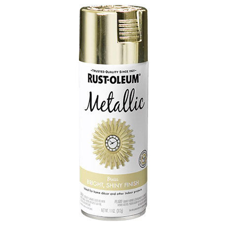 Rust-Oleum Metallic Spray Paint 1936830 Rust-Oleum Brass
