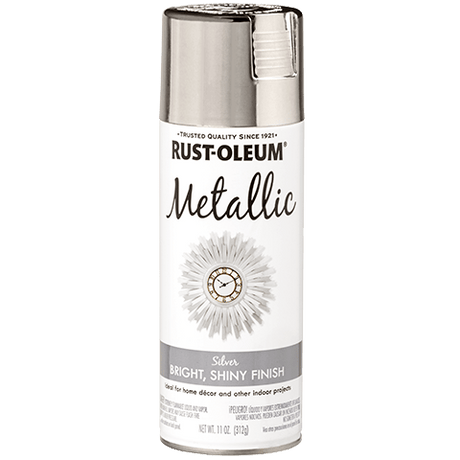 Rust-Oleum Metallic Spray Paint 340648 Rust-Oleum Silver