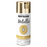 Rust-Oleum Metallic Spray Paint 340647 Rust-Oleum Gold
