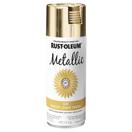 Rust-Oleum Metallic Spray Paint 340647 Rust-Oleum Gold