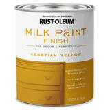 Rust-Oleum Milk Paint Finish - Quart (2 Count) 334195 Rust-Oleum Venetian Yellow
