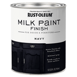 Rust-Oleum Milk Paint Finish - Quart (2 Count) 331051 Rust-Oleum Navy