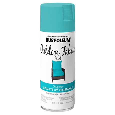 Rust-Oleum Outdoor Fabric Paint - 12oz (6 Count) 358842 Rust-Oleum Turquoise