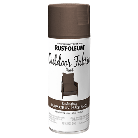Rust-Oleum Outdoor Fabric Paint - 12oz (6 Count) 358839 Rust-Oleum Medium Gray