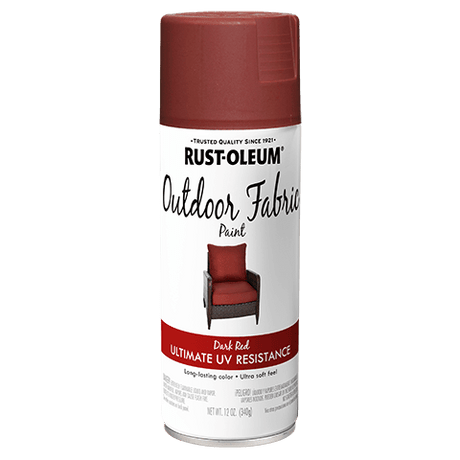 Rust-Oleum Outdoor Fabric Paint - 12oz (6 Count) 358831 Rust-Oleum Dark Red
