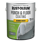 Rust-Oleum Porch & Floor - Gallon (2 Count) 320474 Rust-Oleum Pewter Gloss